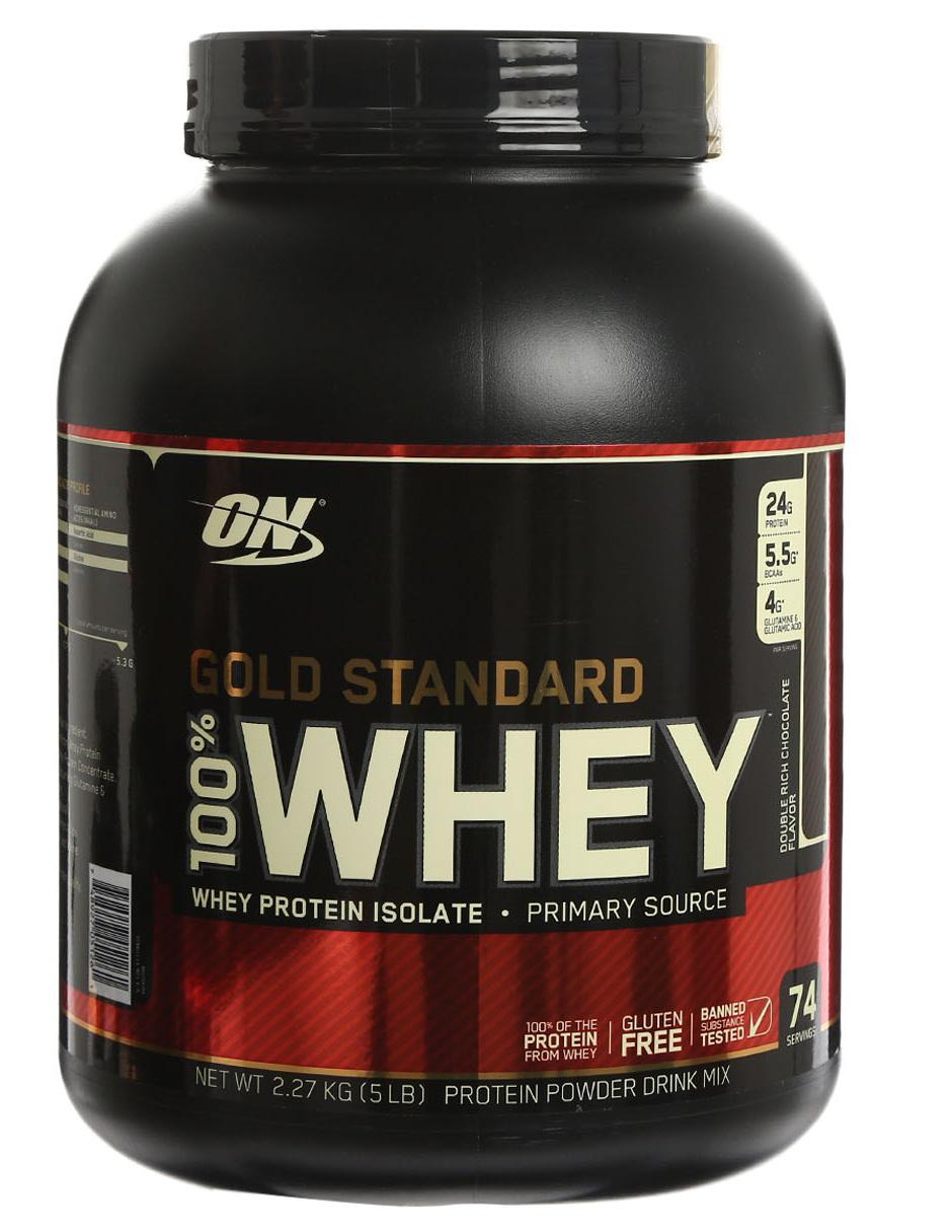 Suplemento alimenticio Optimum Nutrition sabor chocolate de 2.27 kg
