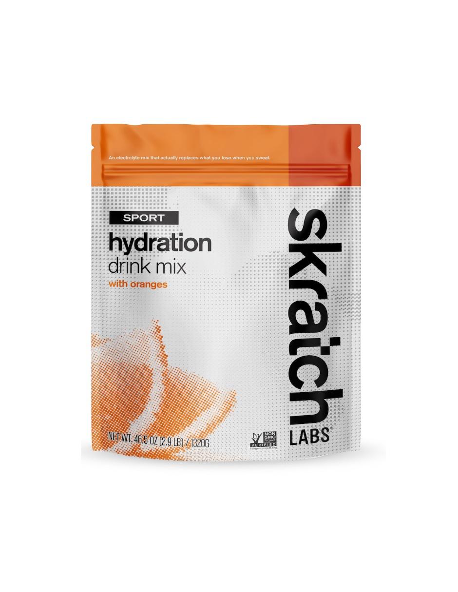 Bebida hidratante Skratch Labs sabor naranja
