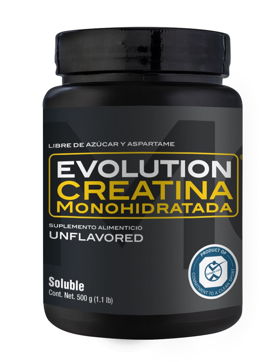 Bebida en polvo Monohidrato de creatina natural 500 gr Bebida en polvo Monohidrato de creatina natural 500 gr