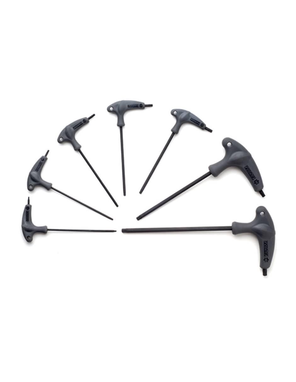 Imagen de producto Juego de Llaves Torx Pro T/L 7 Piezas