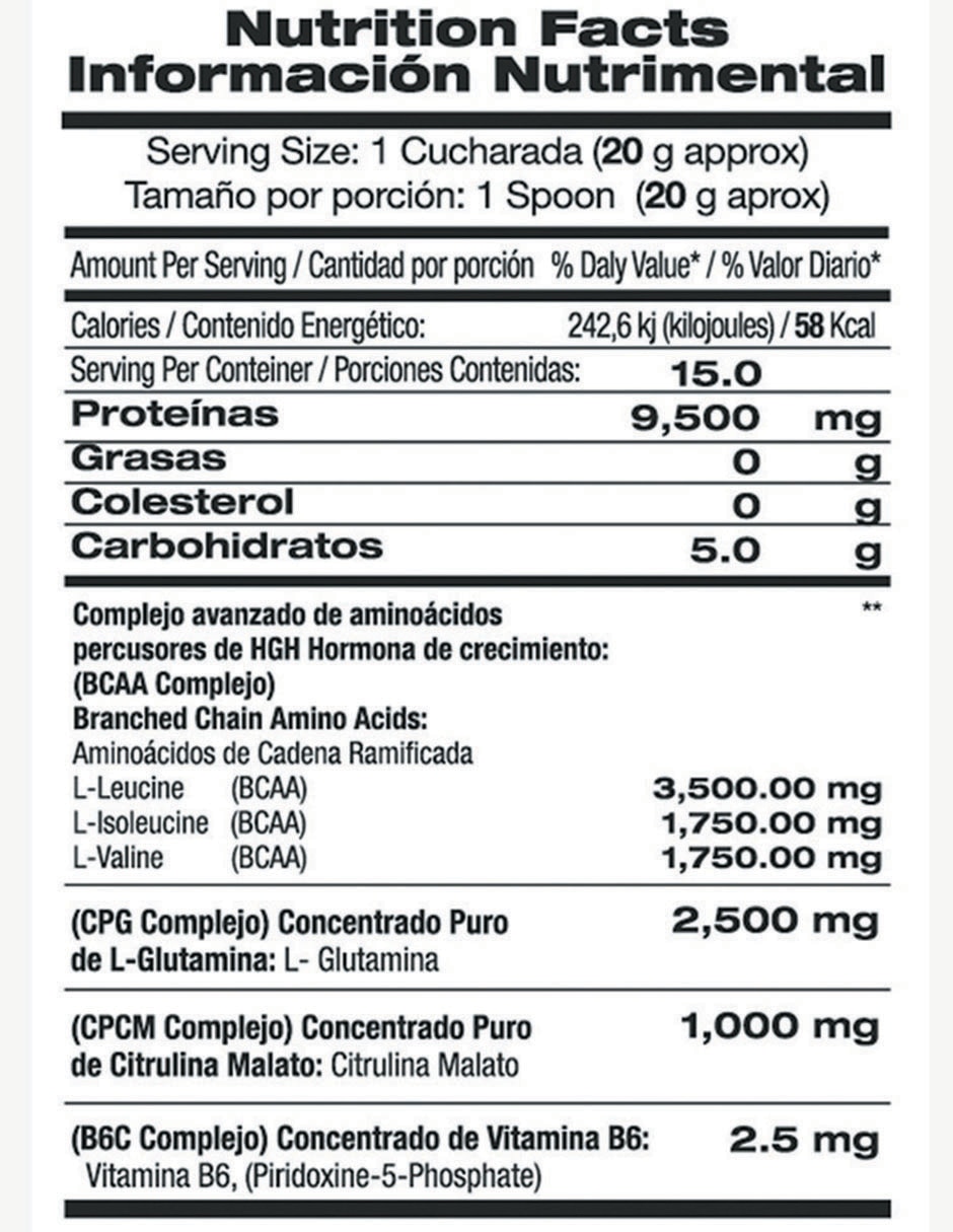 Aminoácidos Food & Nutrition Technologies