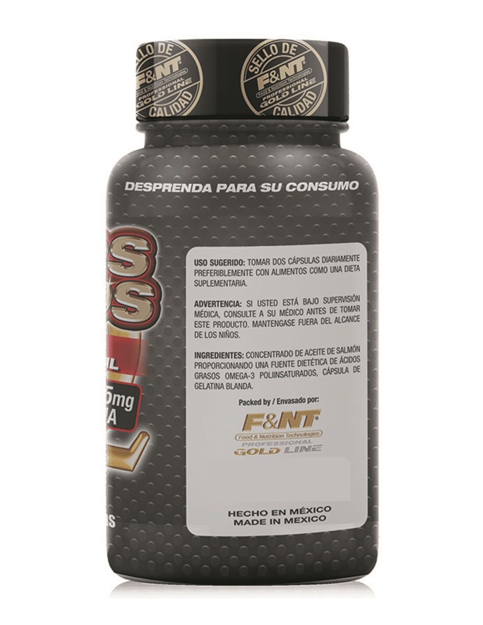 Omega 3 ácido graso de salmón Food & Nutrition Technologies