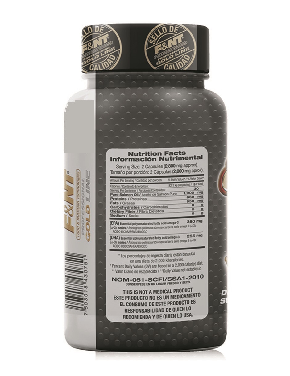 Omega 3 ácido graso de salmón Omega 3 ácido graso de salmón