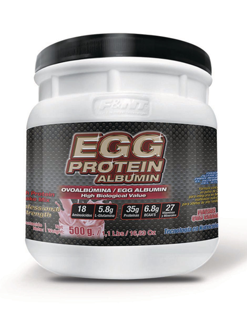 Proteína Food & Nutrition Technologies sabor fresa de 500 g