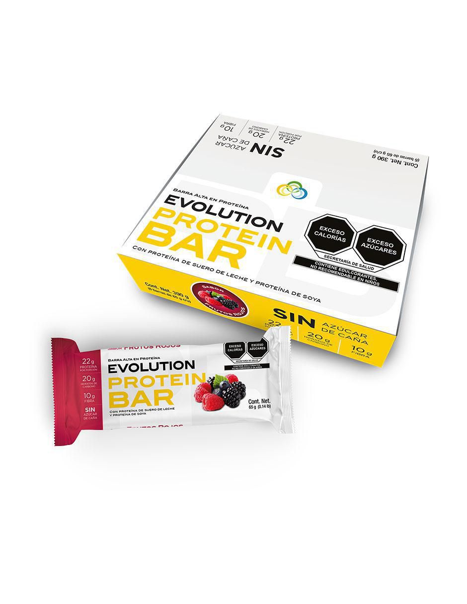 Barra frutos rojos Evolution Nutraceutical Company