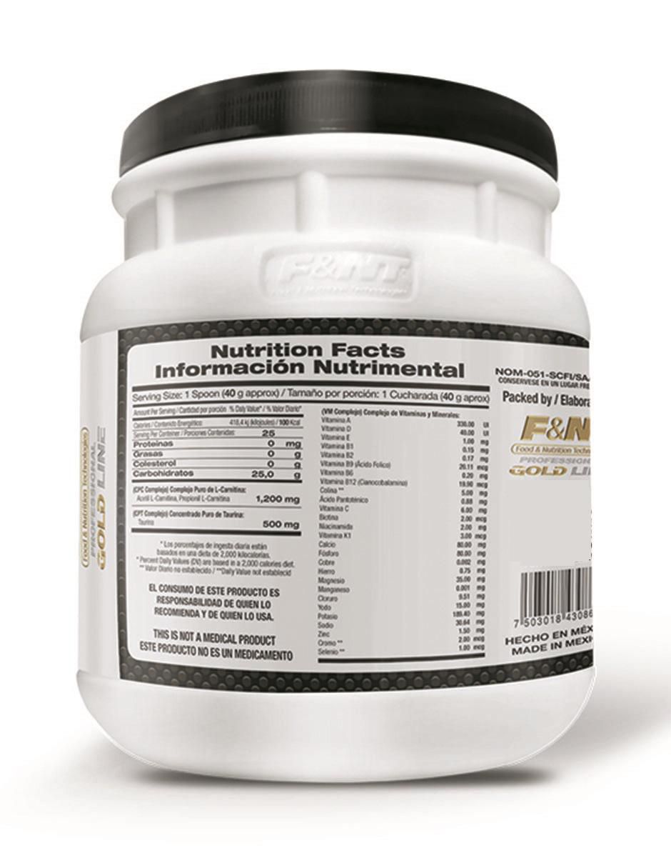 Suplemento alimenticio Food & Nutrition Technologies sabor uva de 1 kg
