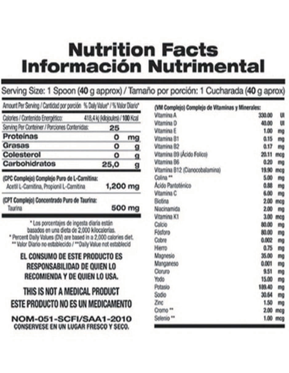 Suplemento alimenticio Food & Nutrition Technologies sabor uva de 1 kg