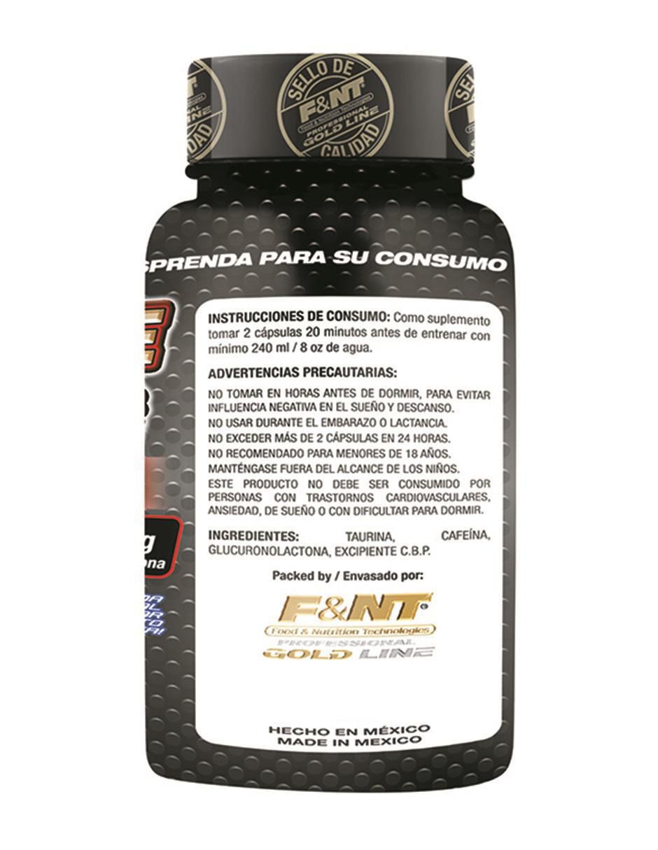 Suplemento alimenticio Food & Nutrition Technologies