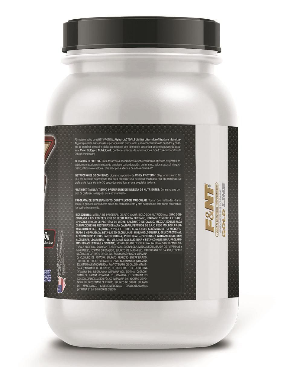 Suplemento alimenticio sabor nuez avellana 3