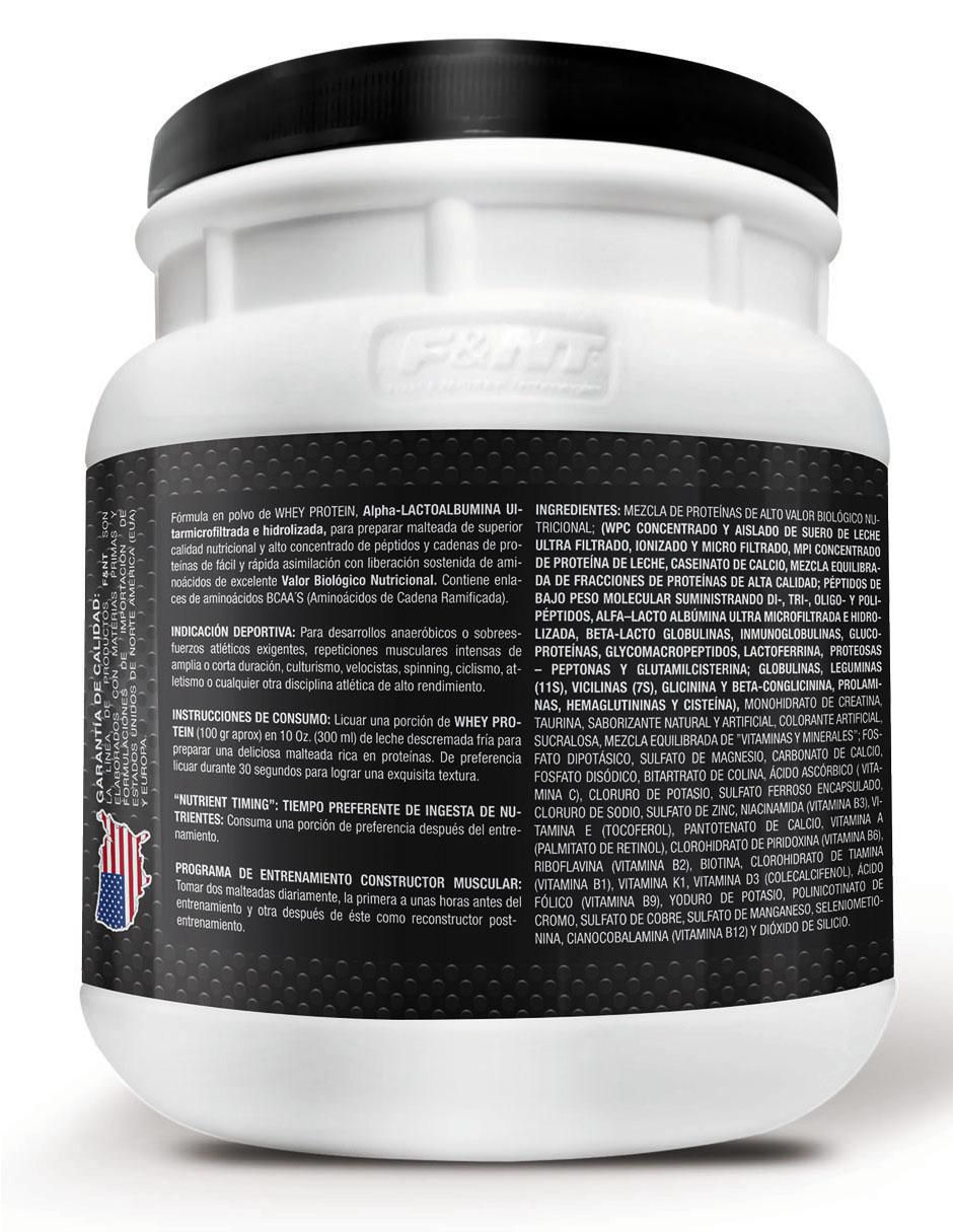 Suplemento alimenticio sabor vainilla de 500 g 3