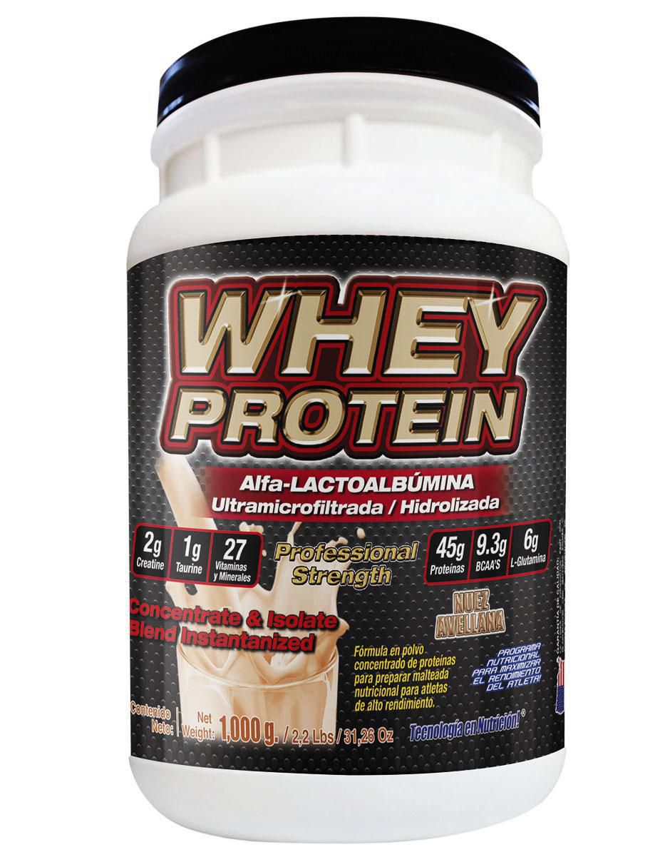 Suplemento alimenticio Food & Nutrition Technologies sabor nuez avellana de 1000 g