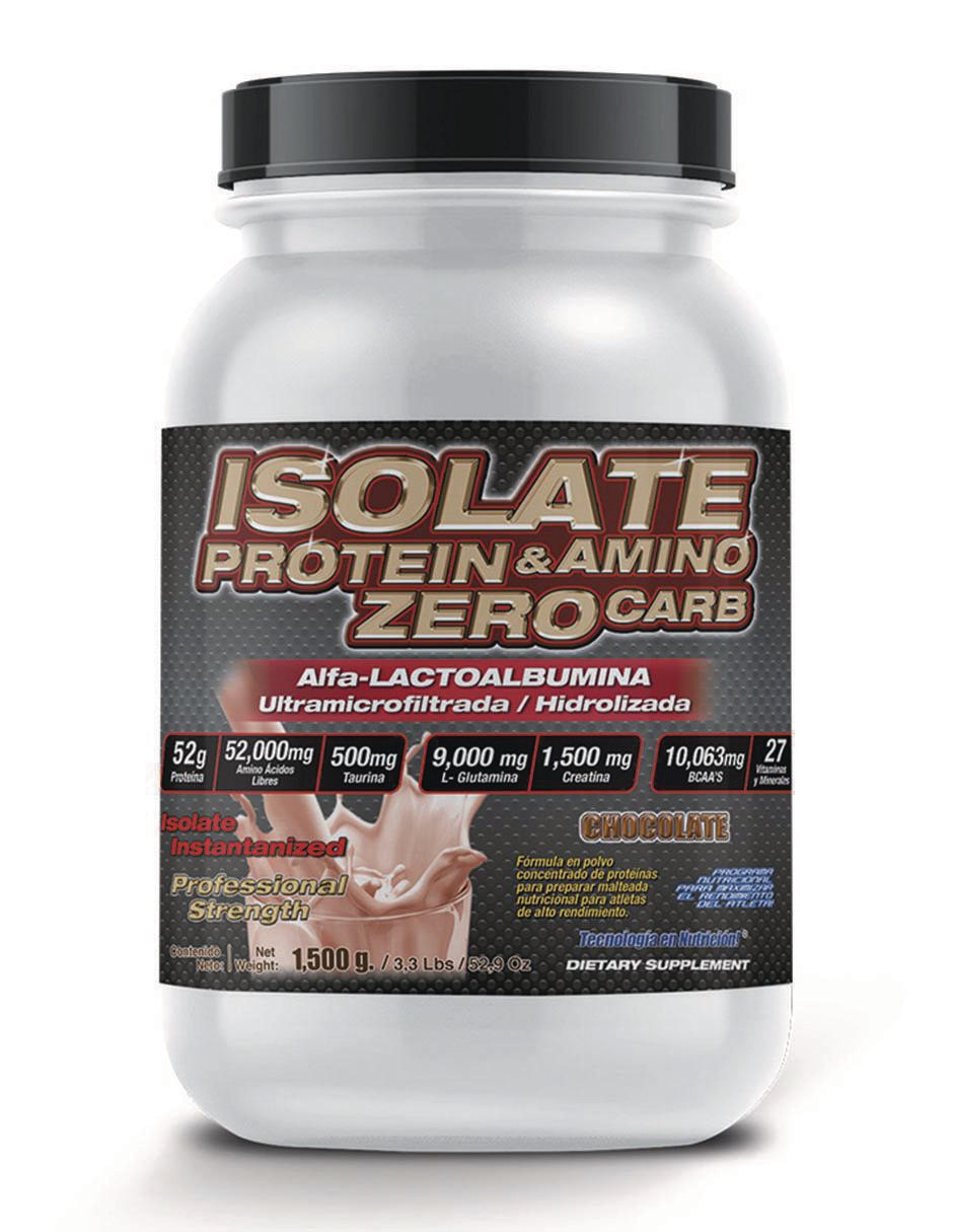 Suplemento alimenticio Food & Nutrition Technologies sabor chocolate de 1.5 kg
