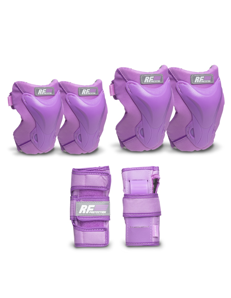 Kit de rodilleras y coderas Rollerface para multidiciplina