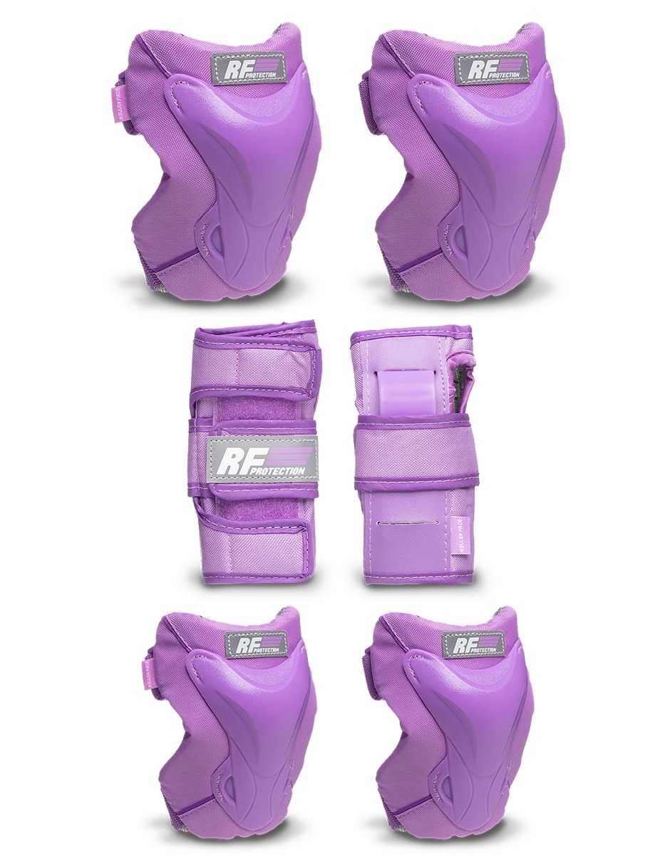 Kit de rodilleras y coderas Rollerface para multidiciplina 3