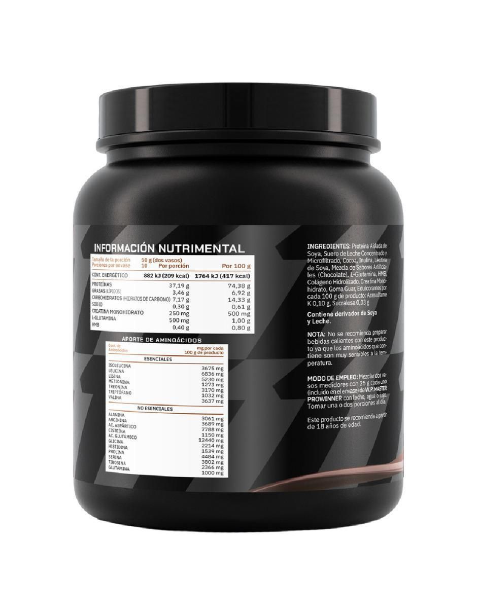 Suplemento WP Master (Whey protein) sabor chocolate de 1 l 4