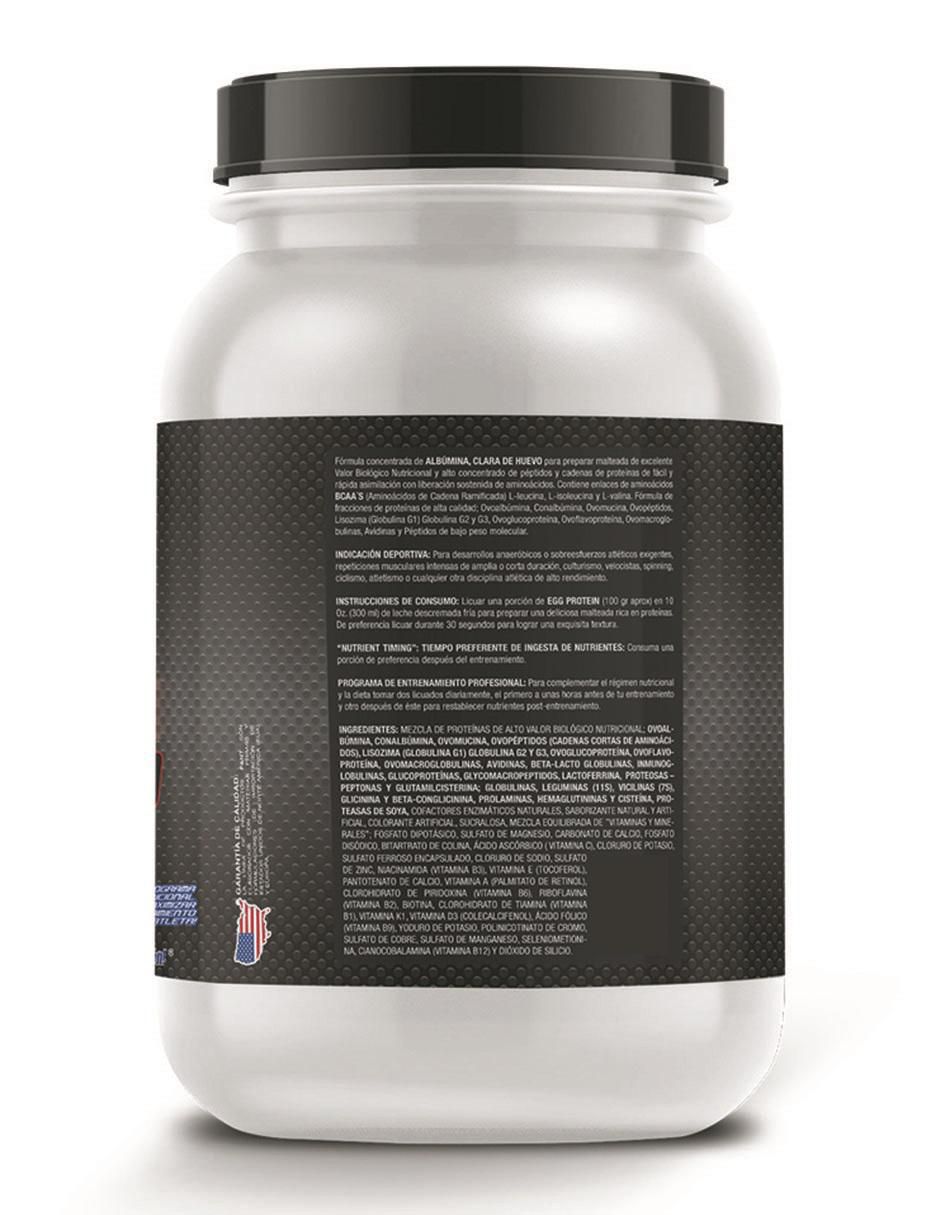 Suplemento alimenticio sabor fresa 3