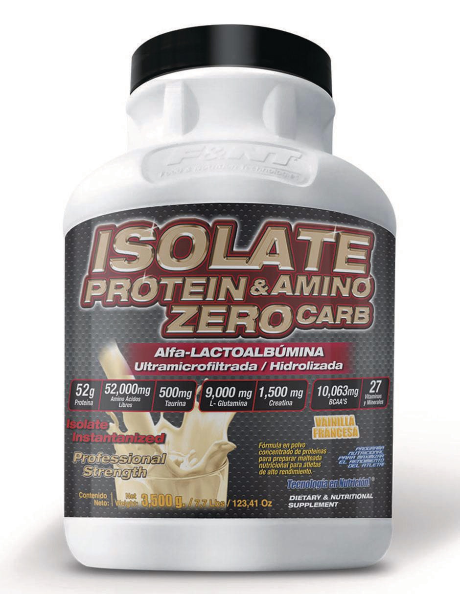 Suplemento sabor vainilla francesa de 3.5 kg