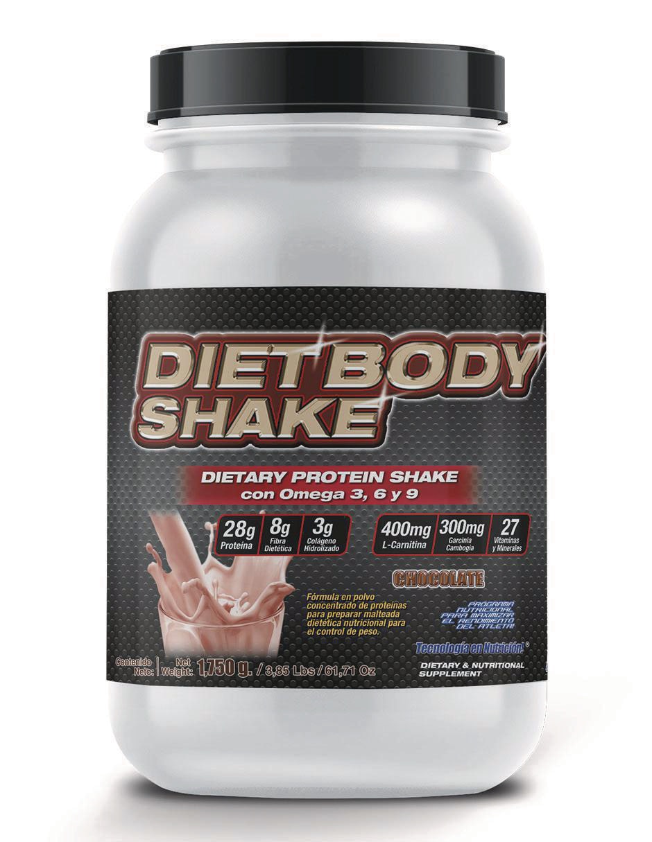 Suplemento alimenticio Food & Nutrition Technologies sabor chocolate
