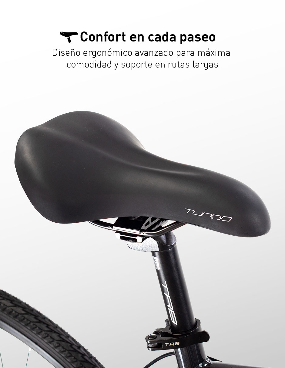 Bicicleta urbana rodada 700 Quotidien unisex 5