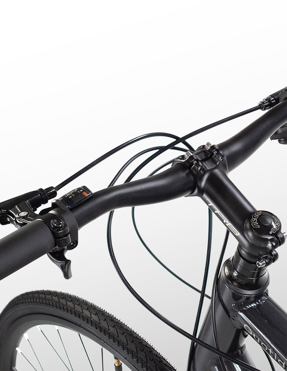 Bicicleta urbana rodada 700 Quotidien unisex 9