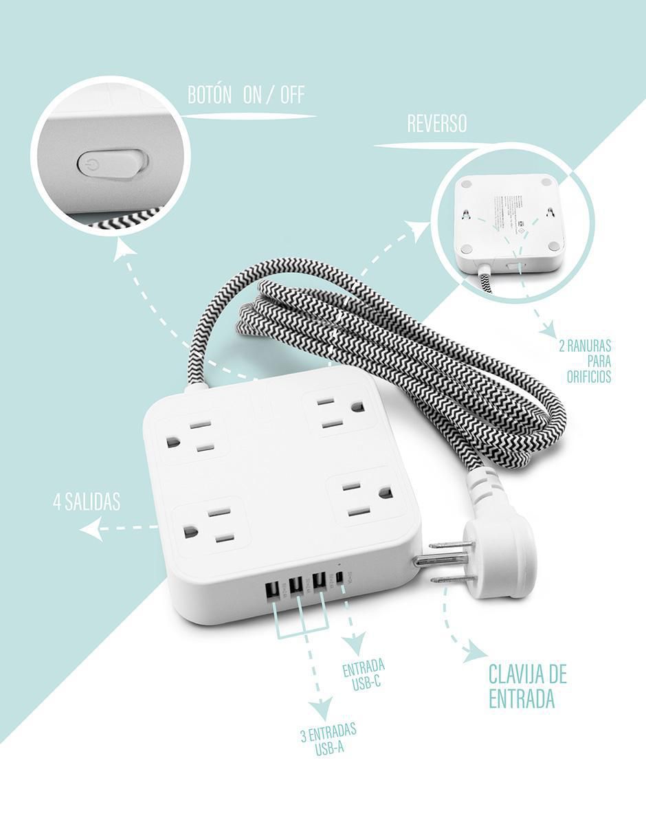 Adaptador multipuertos Idea Nuova