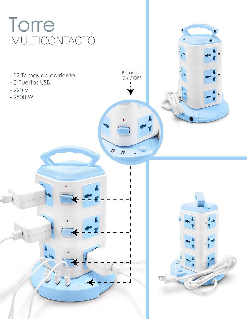 Adaptador multipuertos 6
