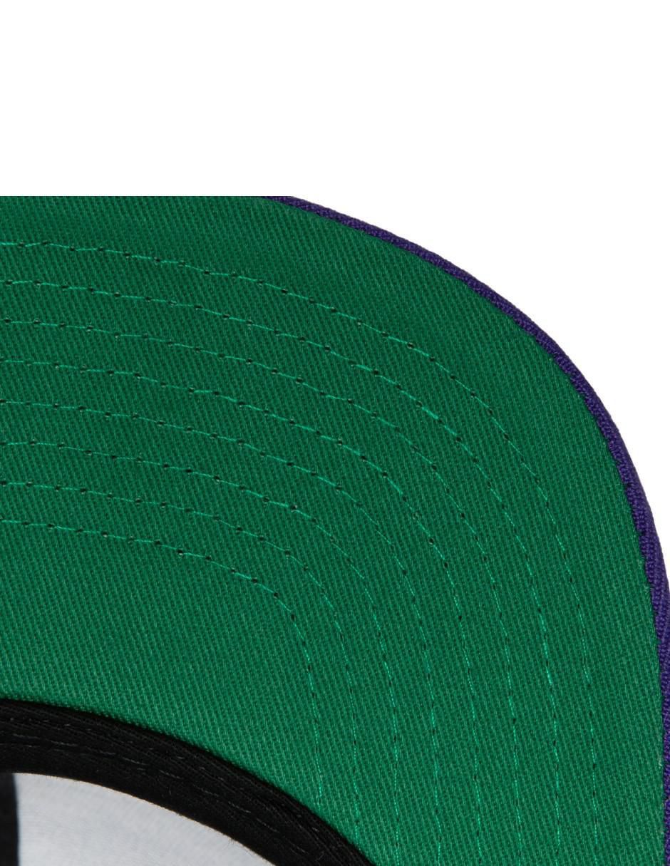 Gorra con visera plana snapback Nba Utah Jazz adulto