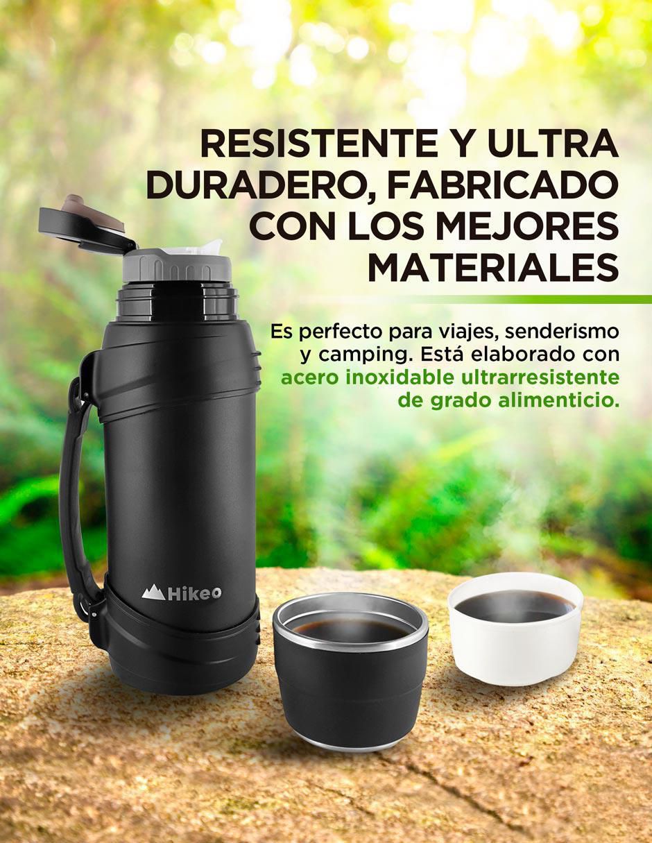 Termo de acero inoxidable con tapa rosca 4