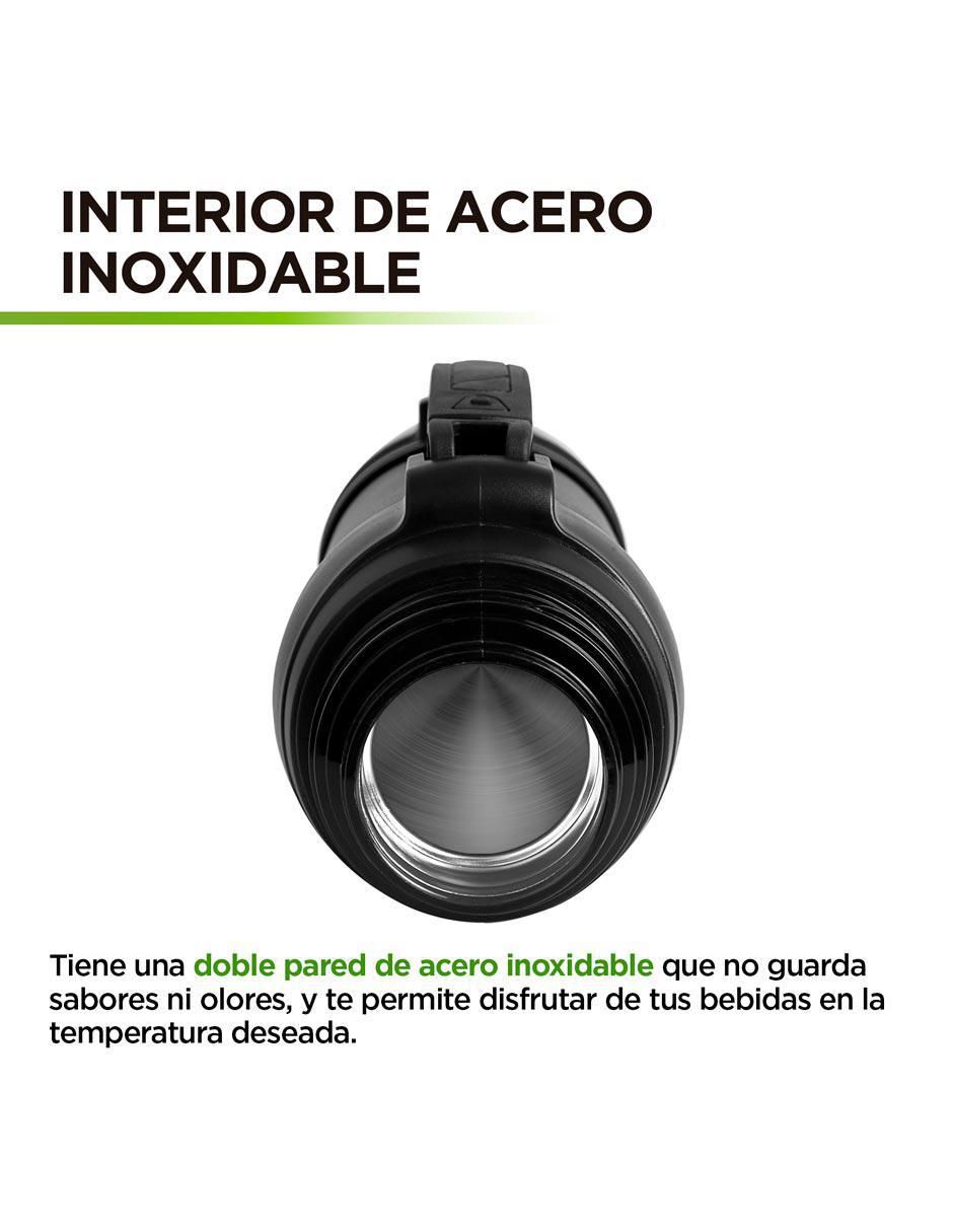 Termo de acero inoxidable con tapa rosca 8