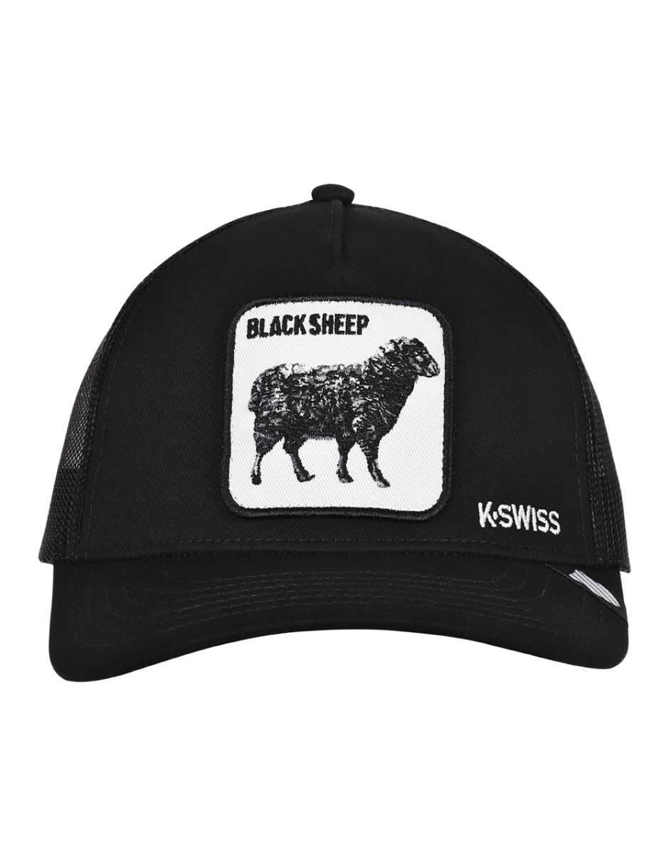 Gorra con visera curva broche Black Sheep adulto 1