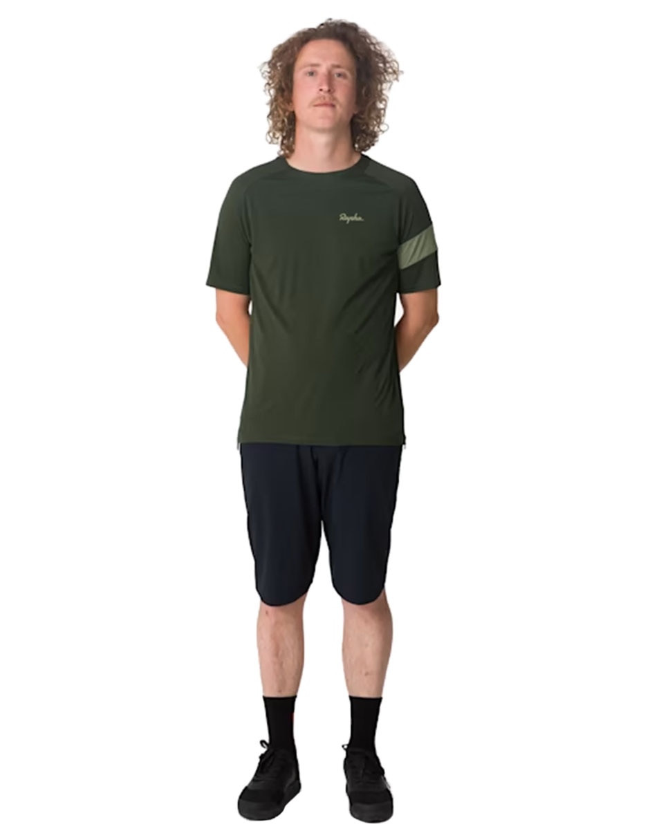 Short con bolsa para ciclismo hombre