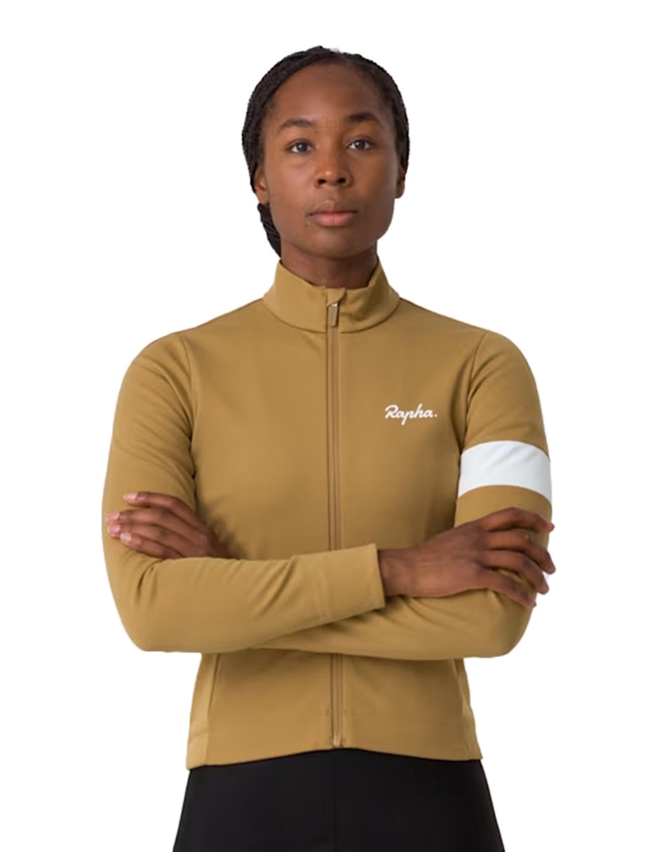 Chamarra para ciclismo Rapha Active trainning para mujer