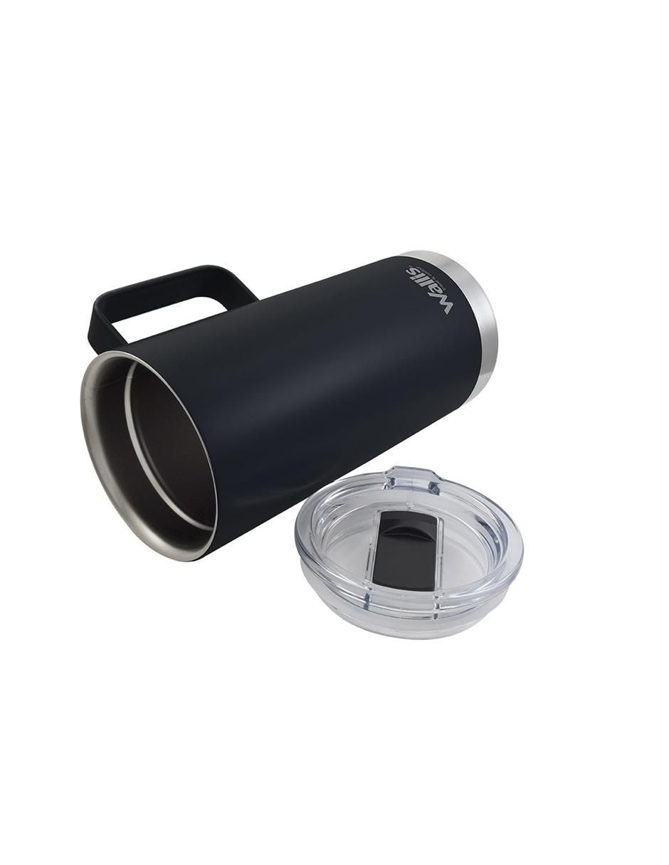 Taza térmica Wallis de acero inoxidable con tapa a presión 500 ml
