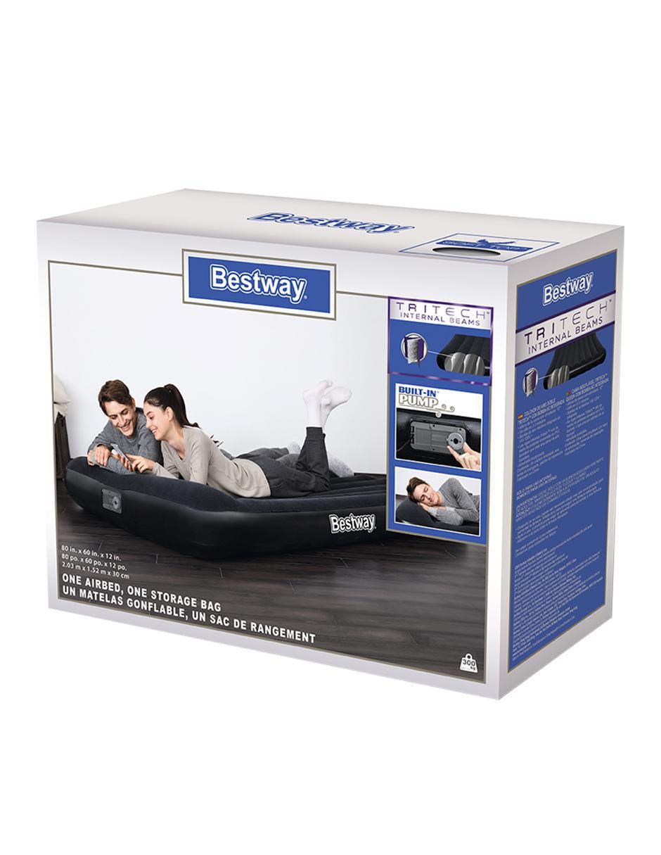 Colchón inflable Bestway 67465 colchoneta pillow top integrada