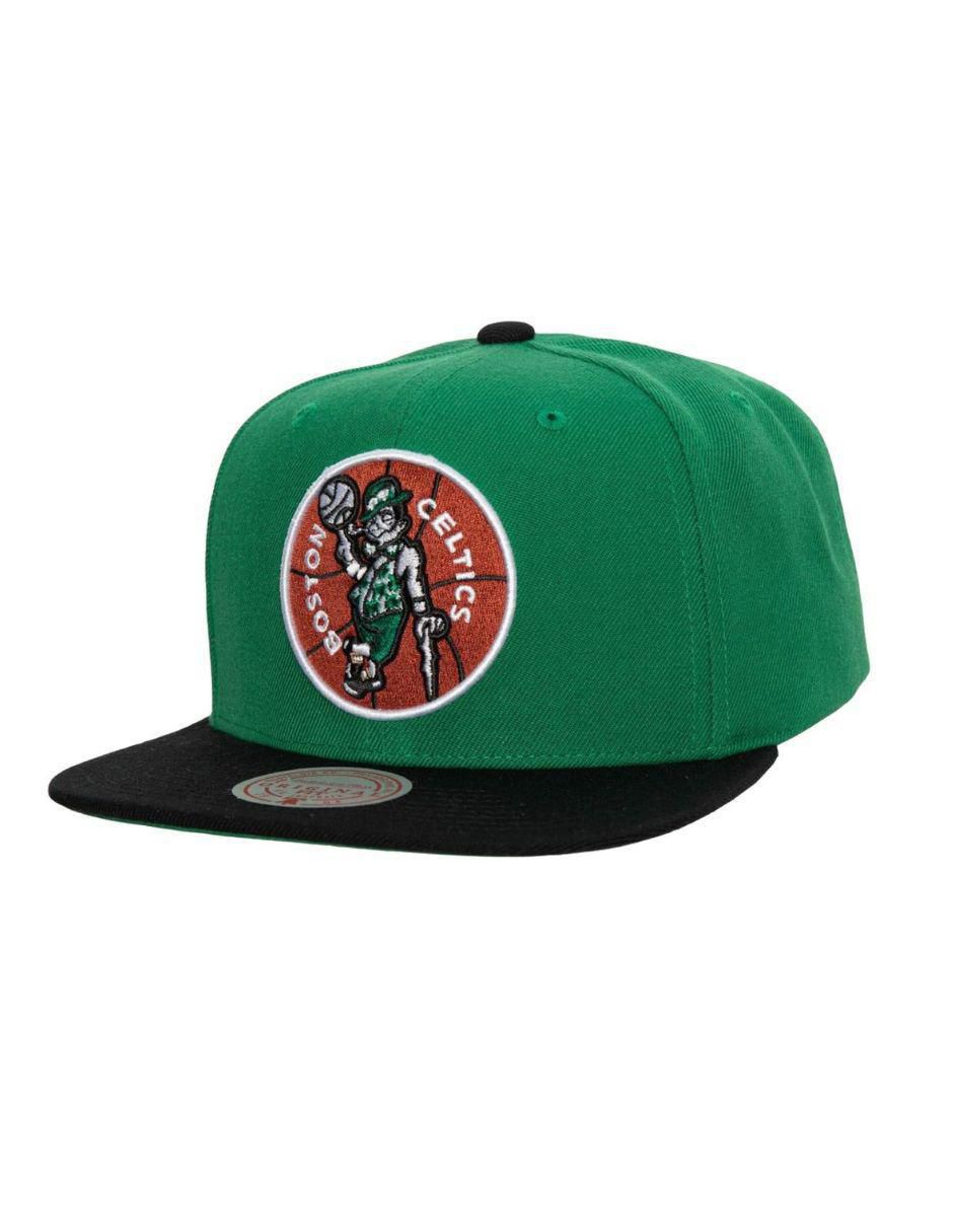 Gorra con visera plana snapback Nba Boston Celtics para adulto 1
