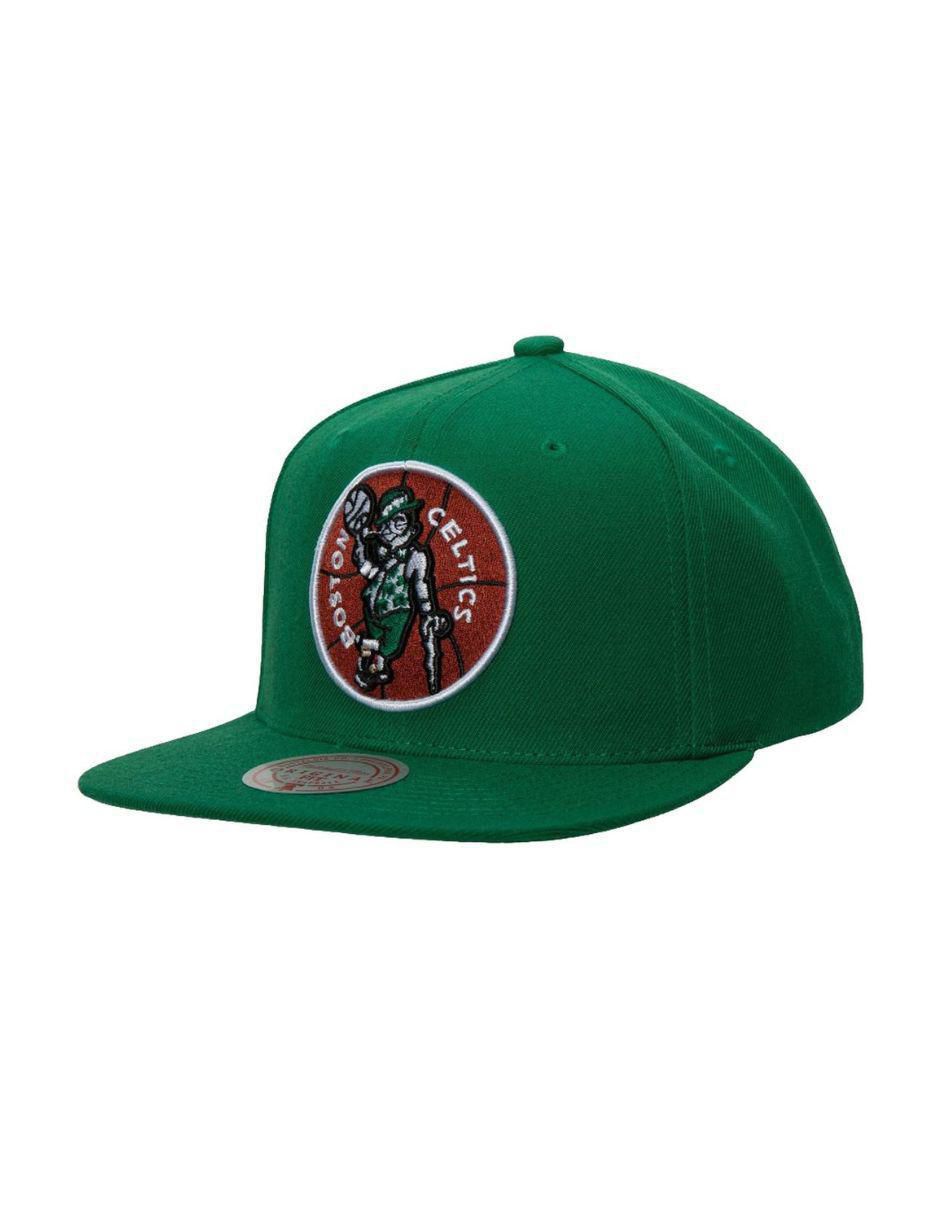 Gorra con visera plana snapback Nba Boston Celtics para adulto 1