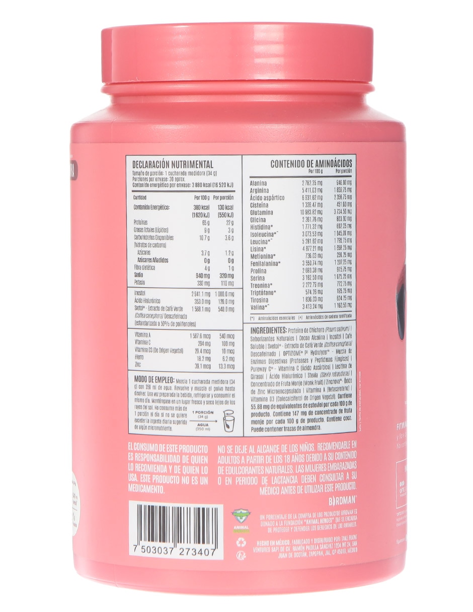 Fitmingo con inositol sabor moka de 1020 g