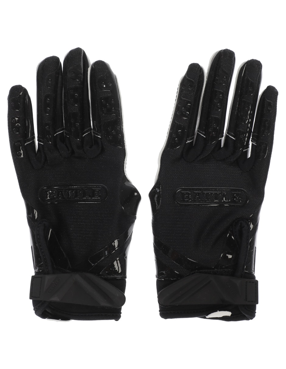 Guantes de receptor para fútbol americano Battle adulto Guantes de receptor para fútbol americano Battle adulto