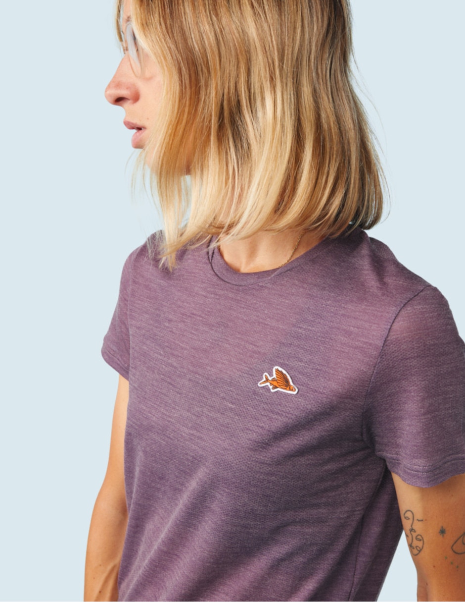 Playera deportiva para ciclismo de mujer 5