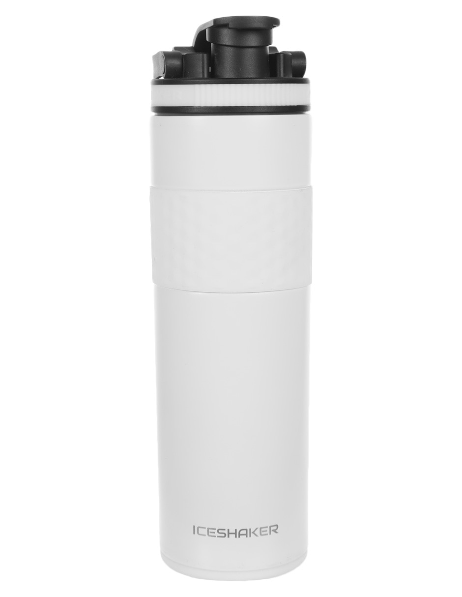 Botella hidratación de acero inoxidable Skinny con tapa a prueba de derrame 500 ml