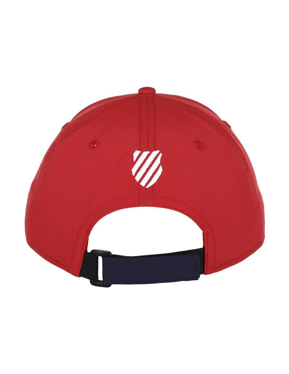 Gorra con visera semicurva velcro K-Swiss adulto 4