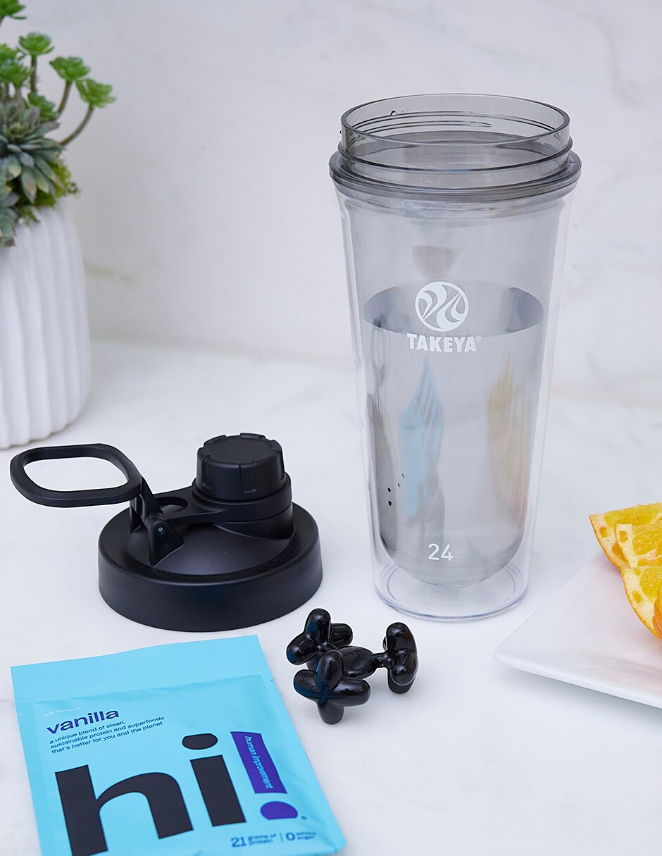 Botella hidratación Protein Shaker con tapa a prueba de derrame 700 ml 4