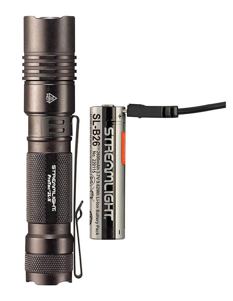 Linterna de mano Protac 2L-X Con Usb 3