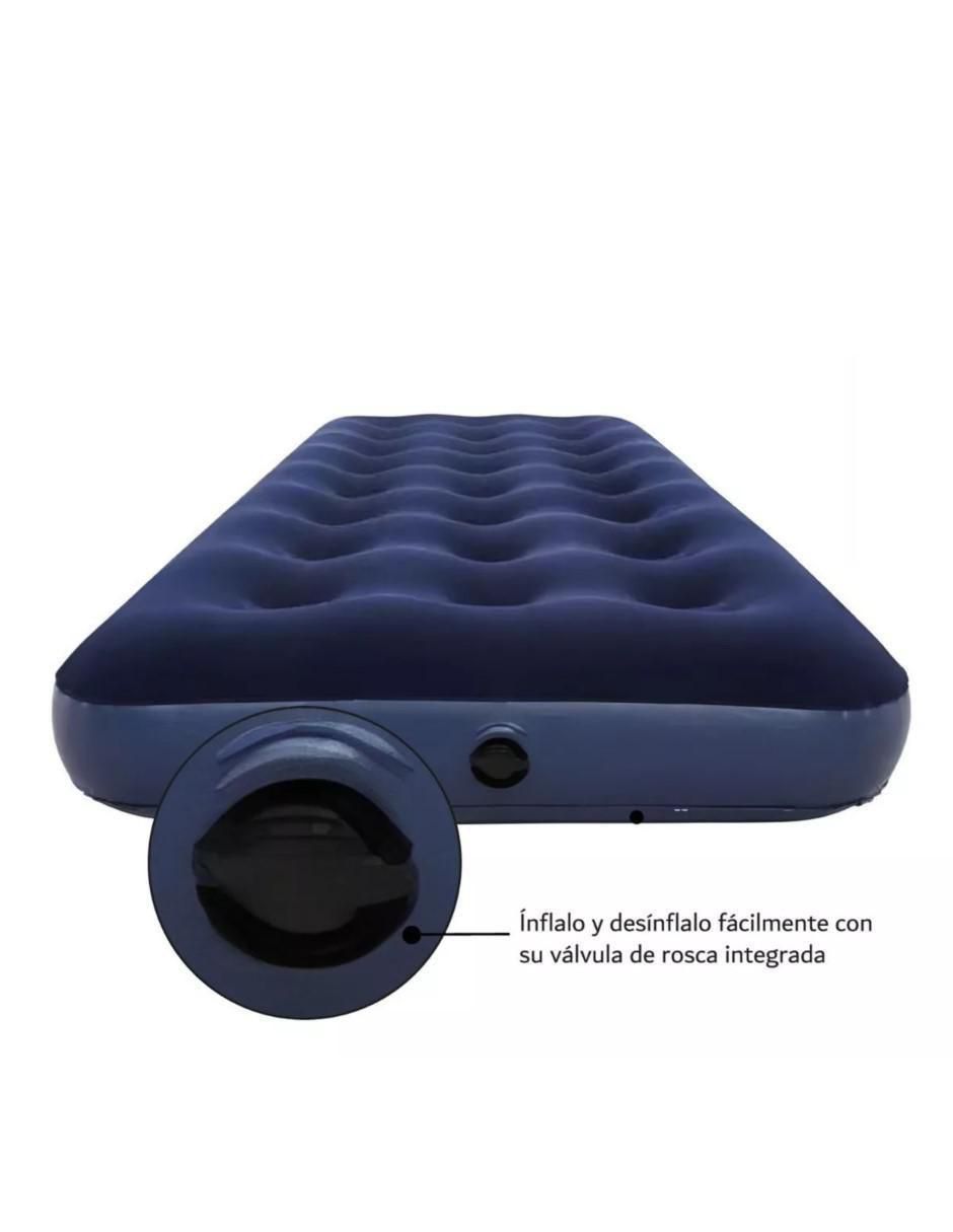 Colchón inflable colchoneta pillow top integrada 3