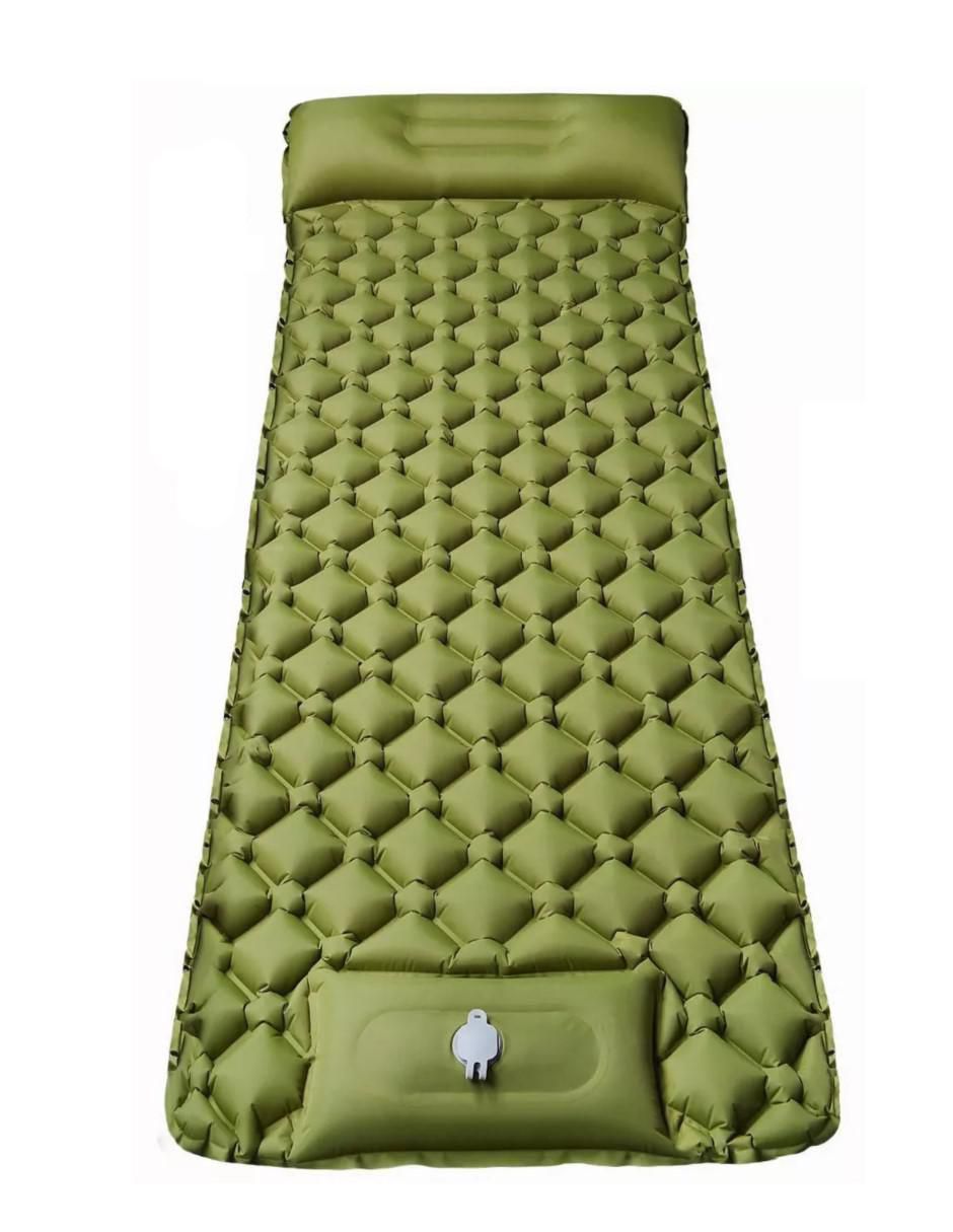Colchón inflable colchoneta pillow top integrada Colchón inflable colchoneta pillow top integrada