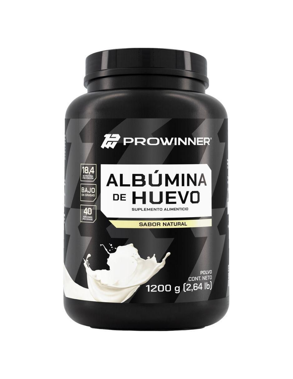 Suplemento Albumina de huevo ProWinner sabor natural de 1.2 kg