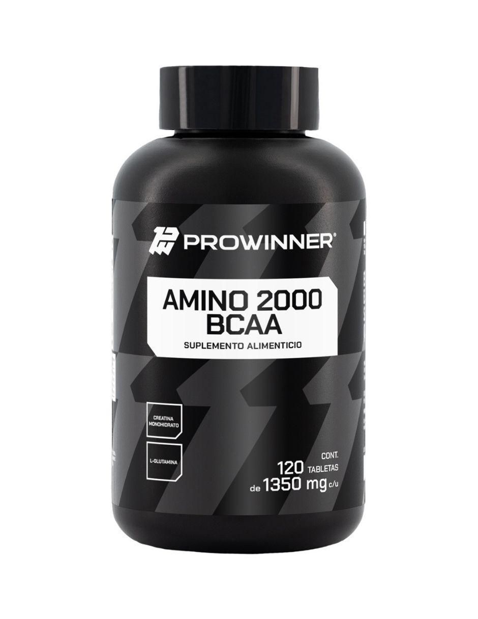 Suplemento Amino 2000 BCAA ProWinner de 120 tabletas Suplemento Amino 2000 BCAA ProWinner de 120 tabletas