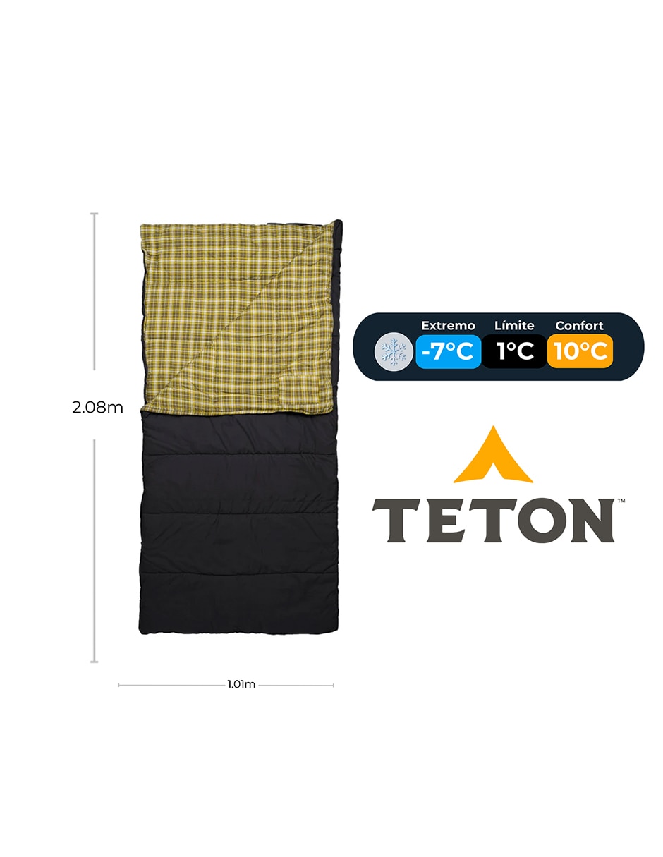Bolsa de dormir Teton Evergreen unisex