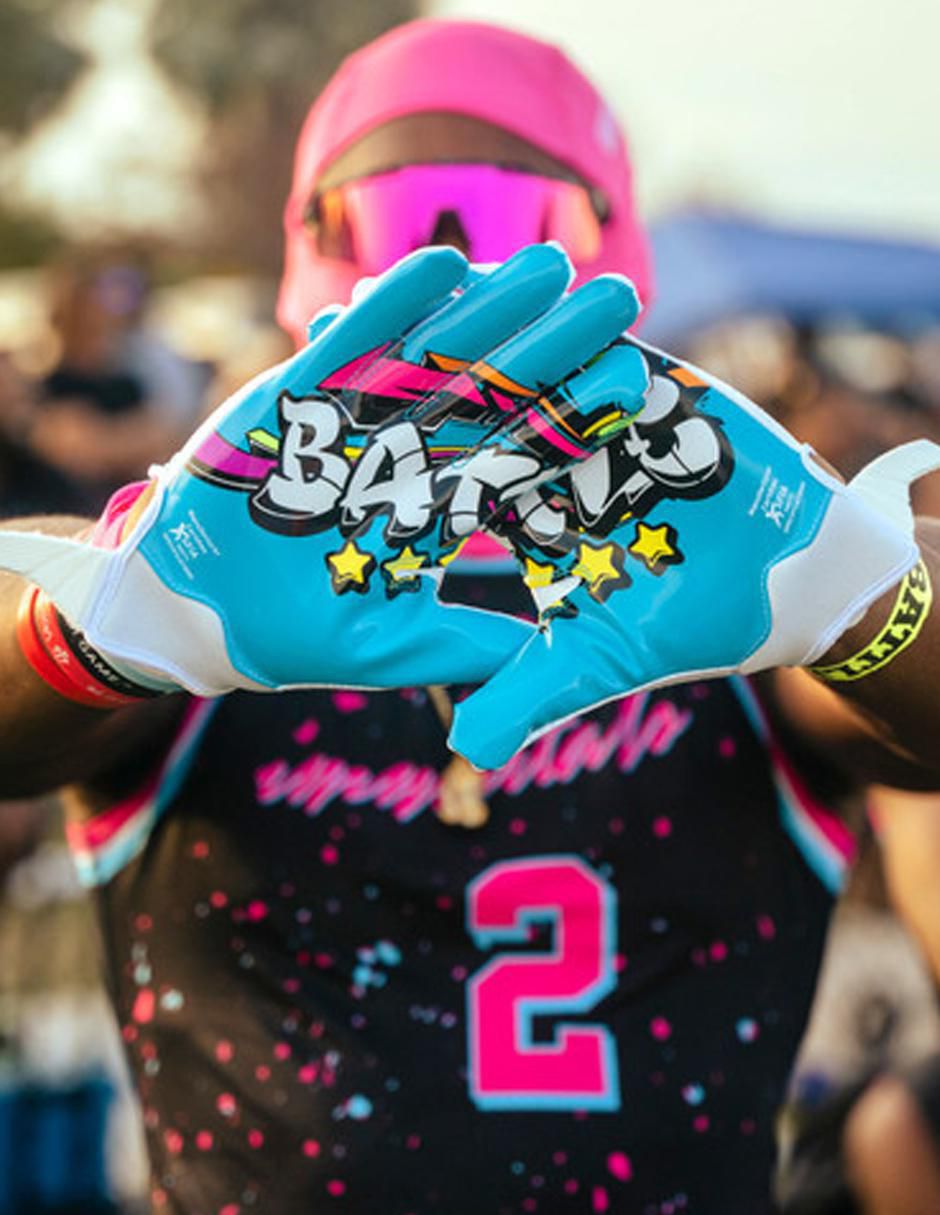 Guantes para fútbol americano adulto