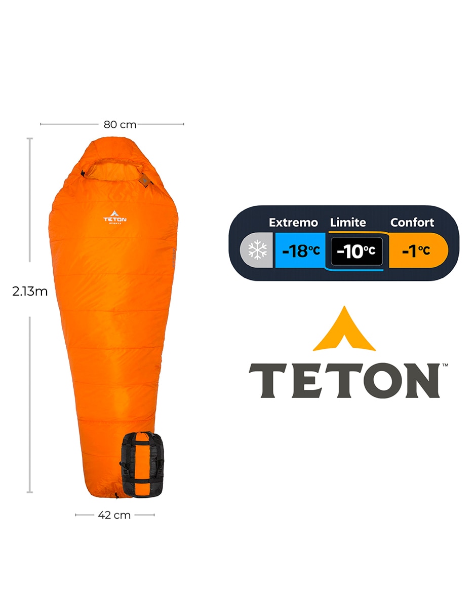 Sleeping bag Teton Altos-s 0°f unisex